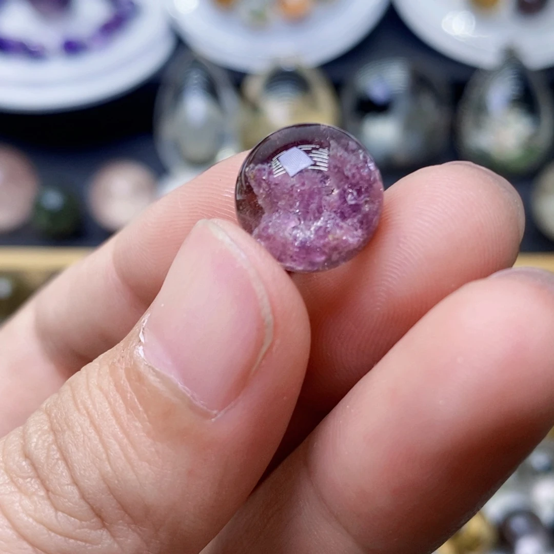 未镶嵌颈饰水晶?****?圆球