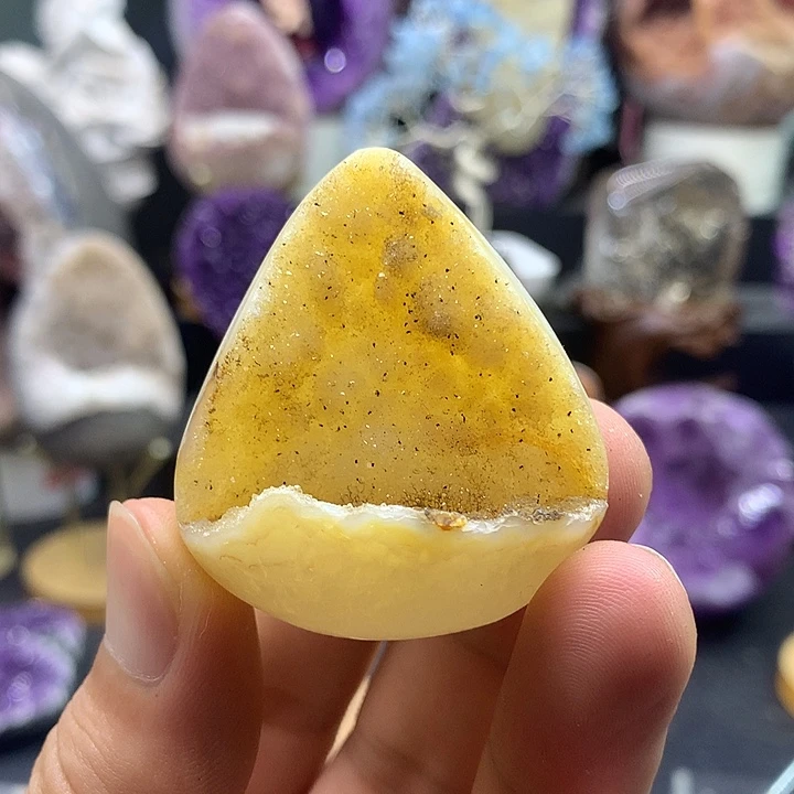 银S925镶嵌紫晶大型摆件（非配饰）