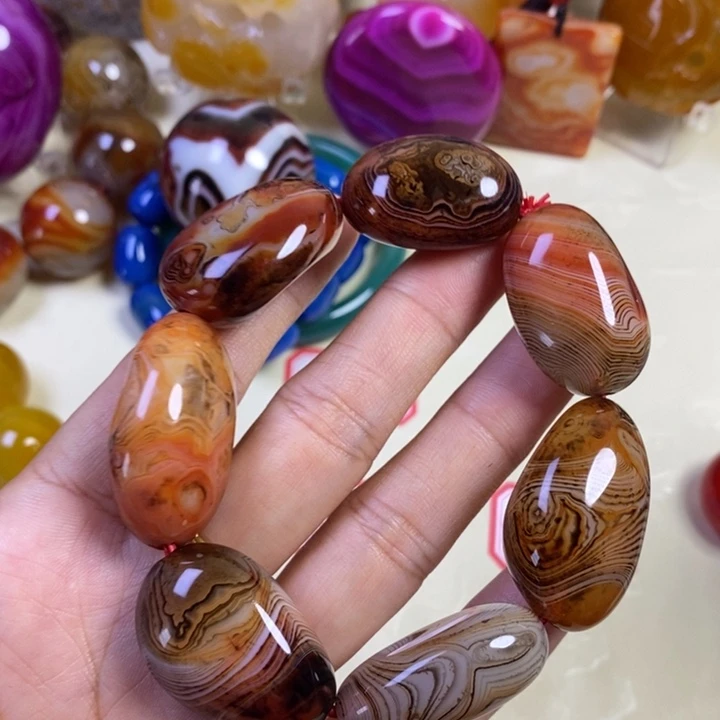 玛瑙/玉髓未镶嵌珠宝半成品