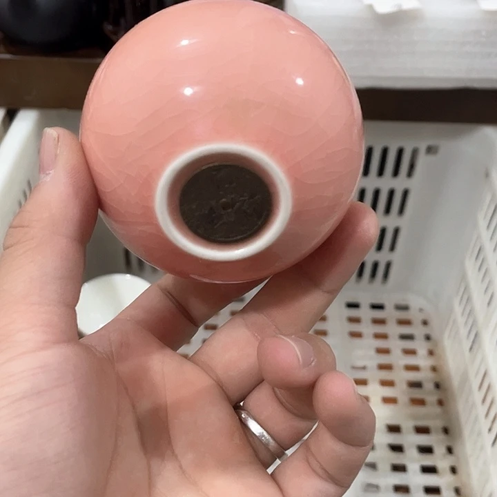 陶瓷茶具全部清清完回家过年