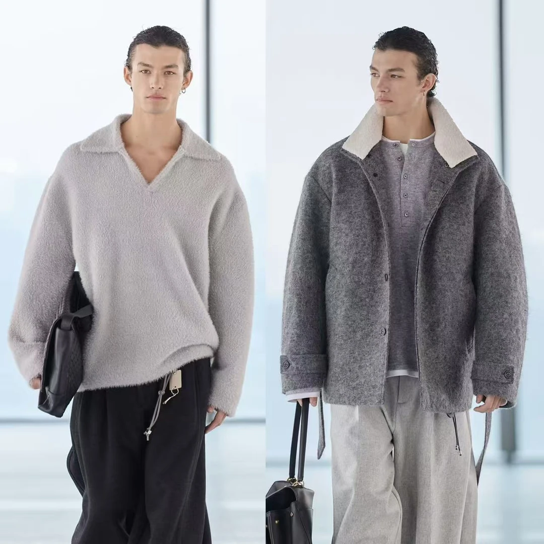 18号链接明星网红富人穿搭秋冬设计轻奢时尚百搭高级感毛衣7079