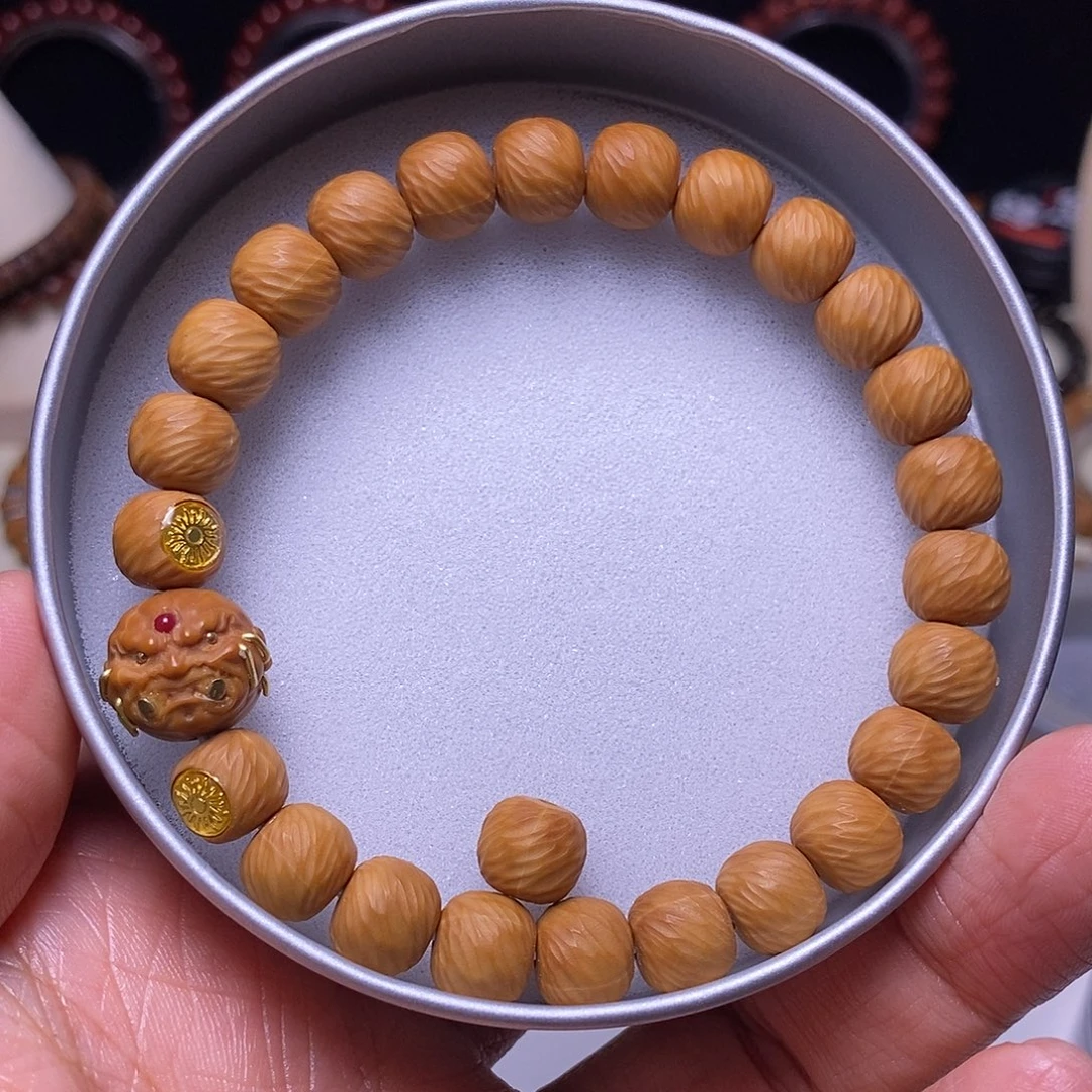 手串猴头核桃恶僧精工千刃云锦尺寸9+全品
