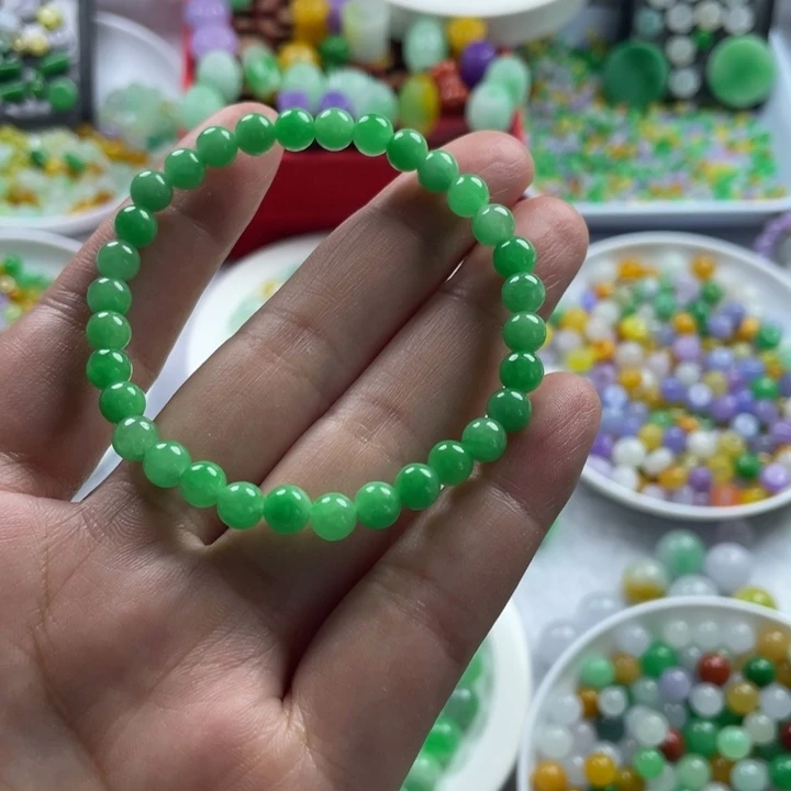 f***n非金属卡6绿色珠珠32颗