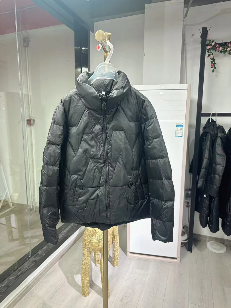 【JX9613三色外套】2024新冬季休闲三色保暖外套