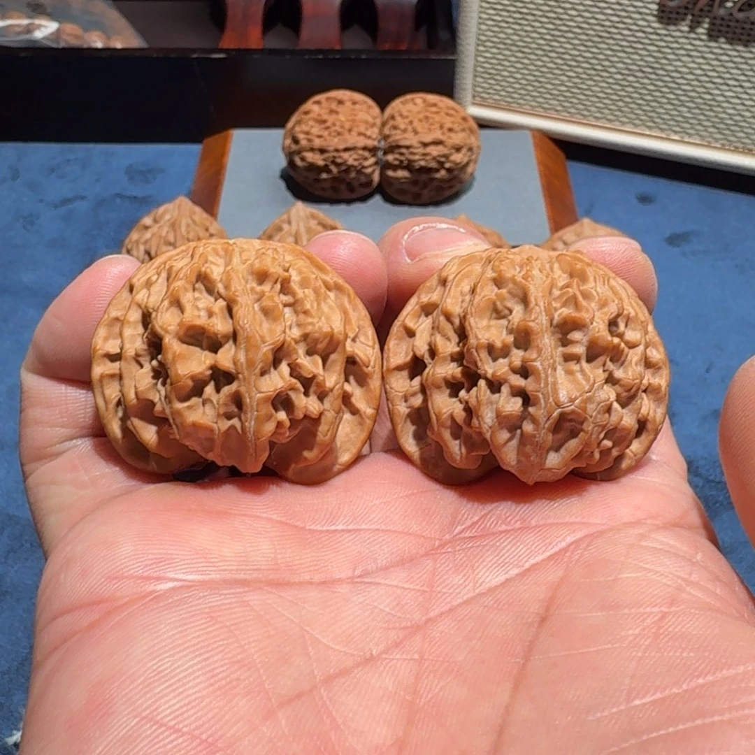 文玩核桃把件苹果园43