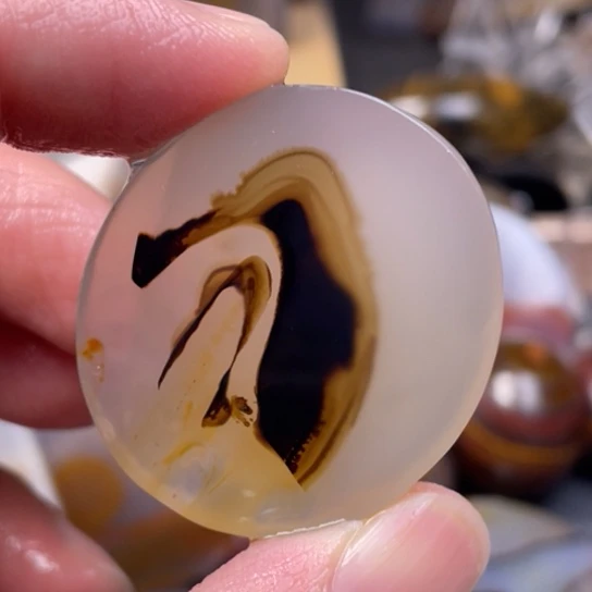 玛瑙/玉髓吊坠(不含链)未镶嵌