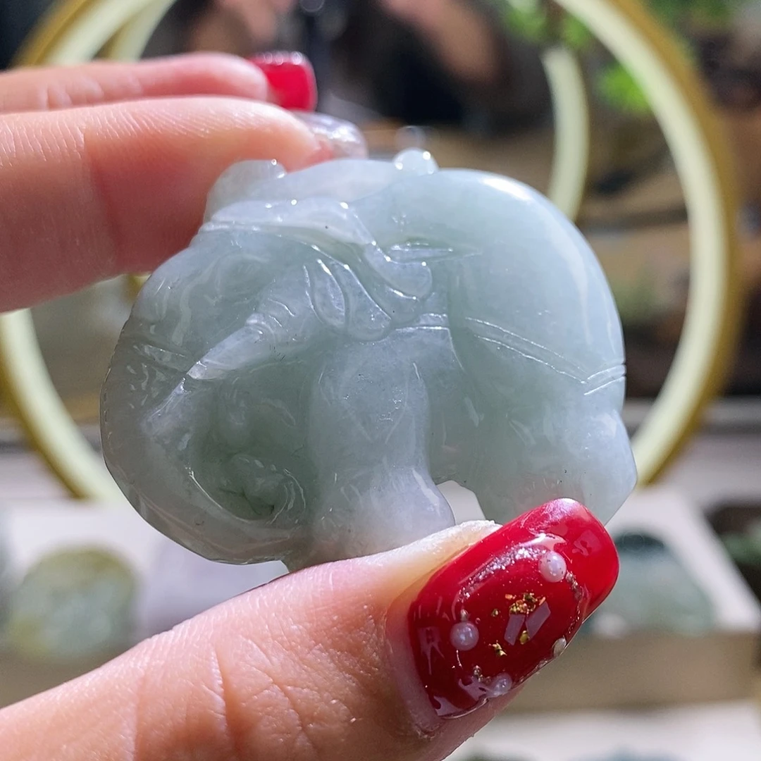 【闪购商品】翡翠颈饰未镶嵌象