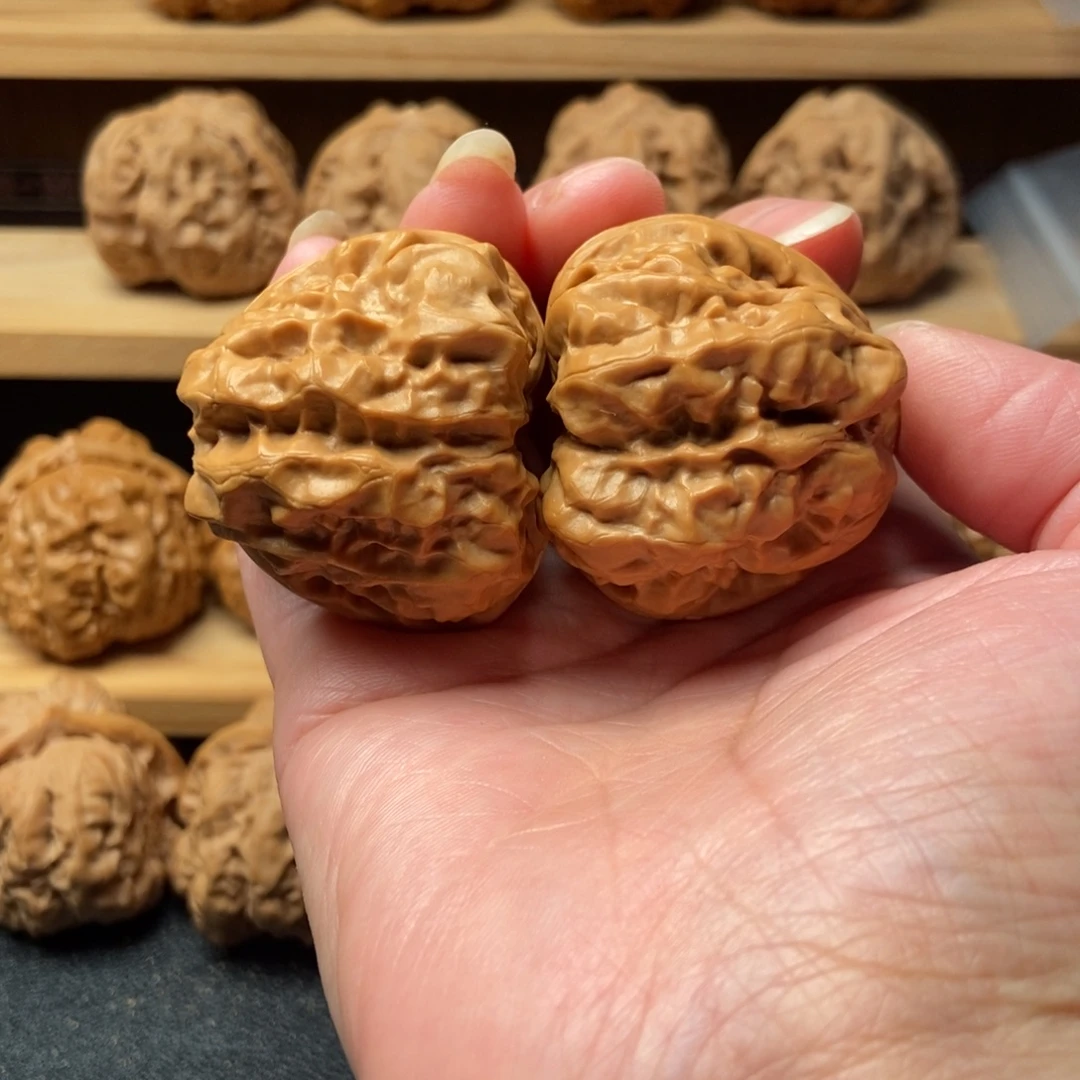 文玩核桃把件蛤蟆头41