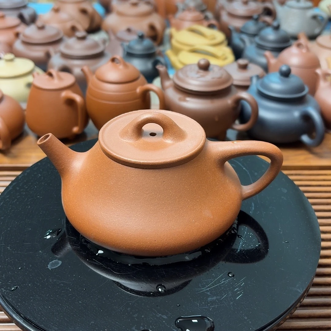 紫砂茶壶半手工制作