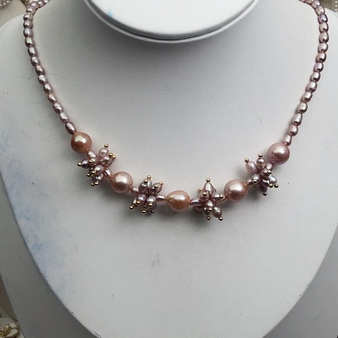颈饰未镶嵌淡水珍珠