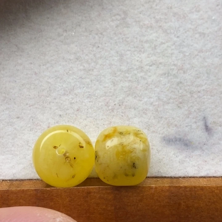 裸石蜜蜡未镶嵌微瑕沙眼卡12➕