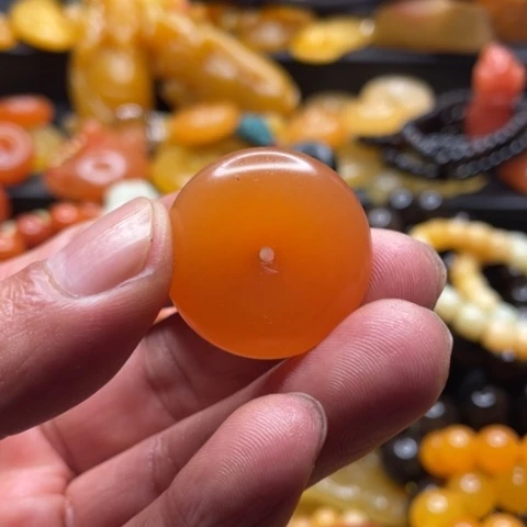 石英质玉手链合金糖****石