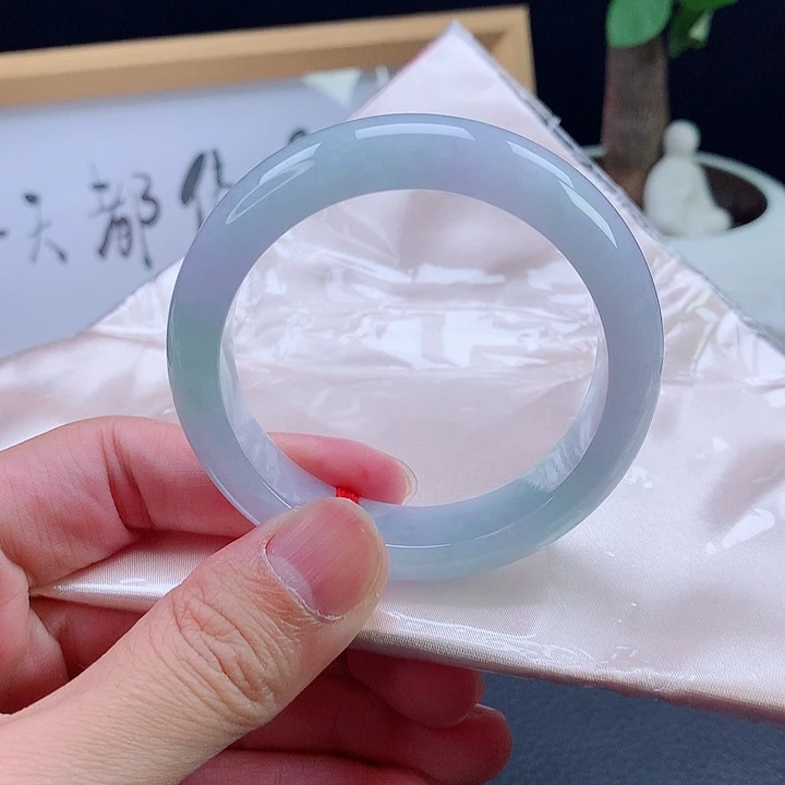 翡翠未镶嵌手镯手镯51.7