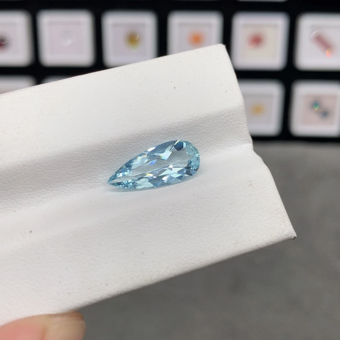 海蓝宝石裸石2.15克拉