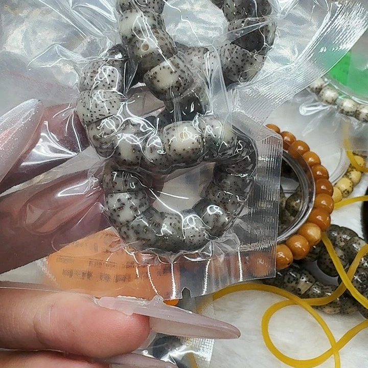 星月菩提手串523荣耀灰星月菩提10单圈