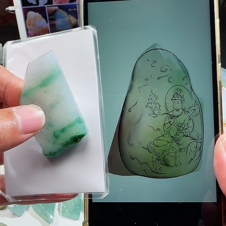 定制翡翠未镶嵌翡翠首饰