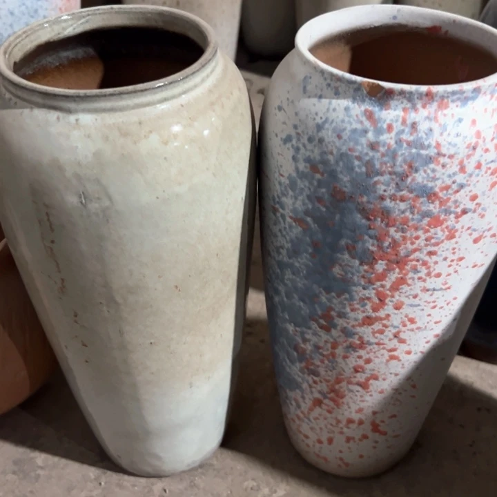 红陶瑕疵11-31两个