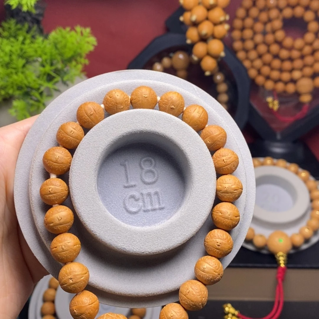 随***风手串凤眼菩提11素串