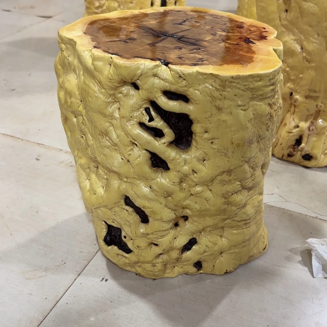 华***钧龙纹鸡心枣木手工艺品