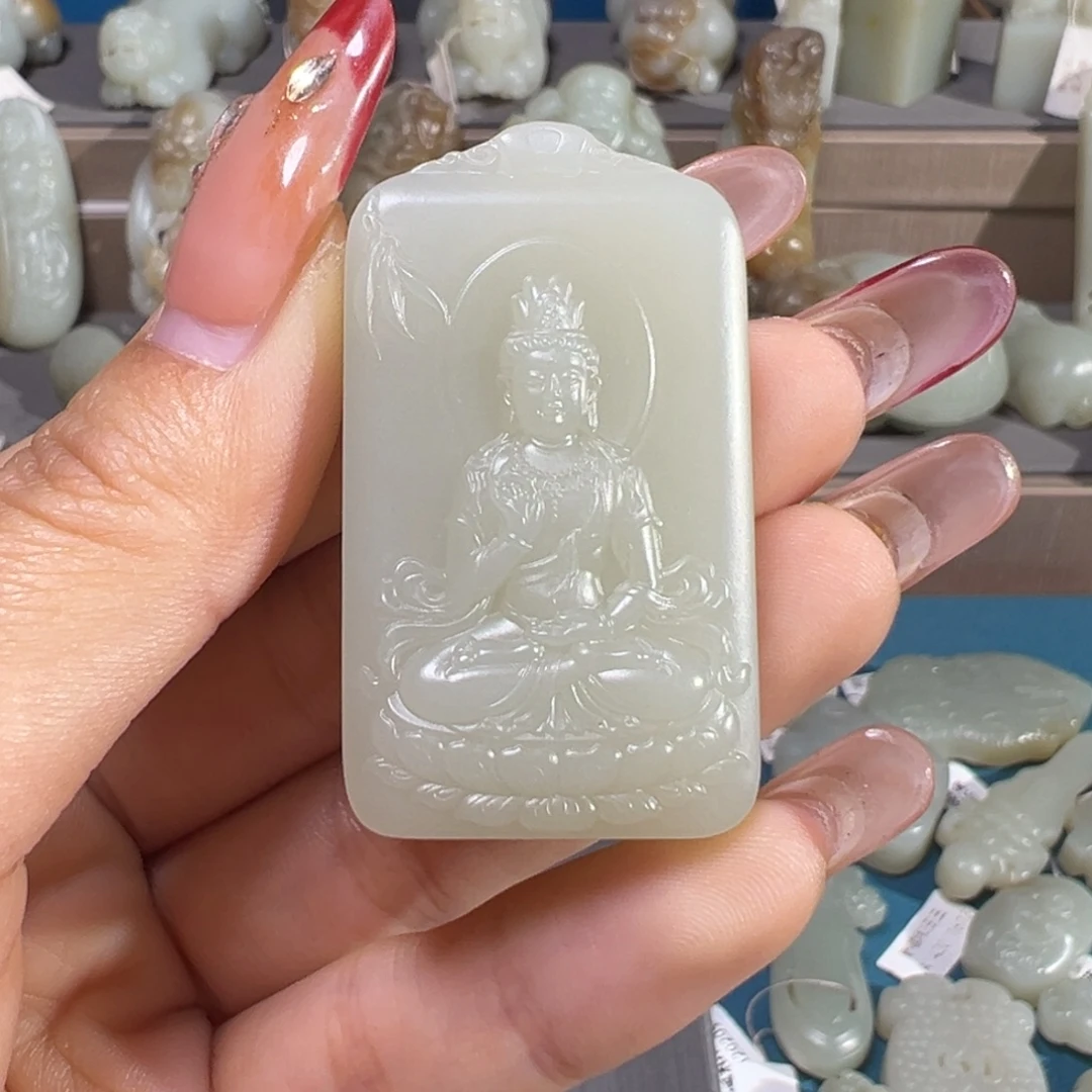 和田玉（糖玉）未镶嵌颈饰