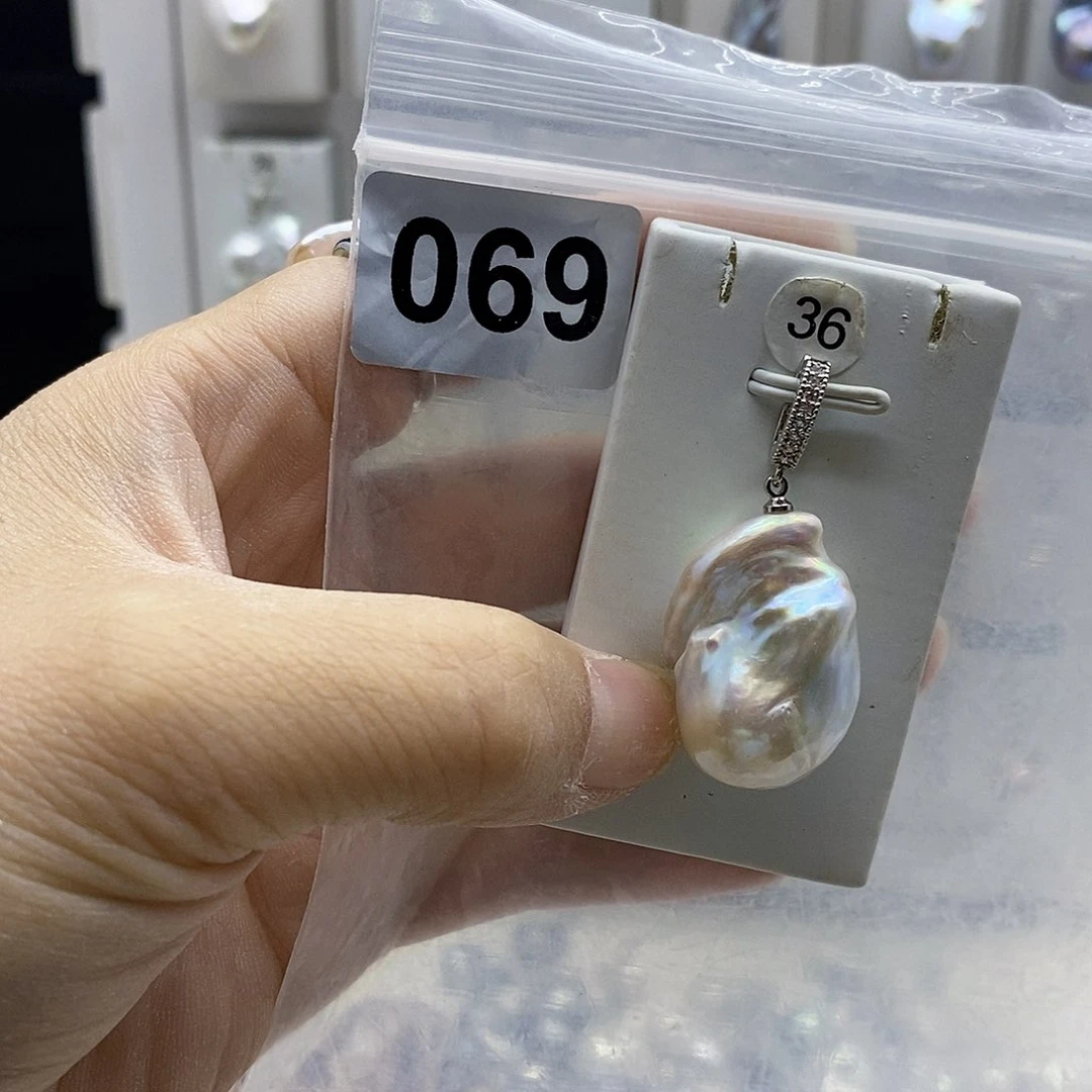 颈饰合金淡水珍珠