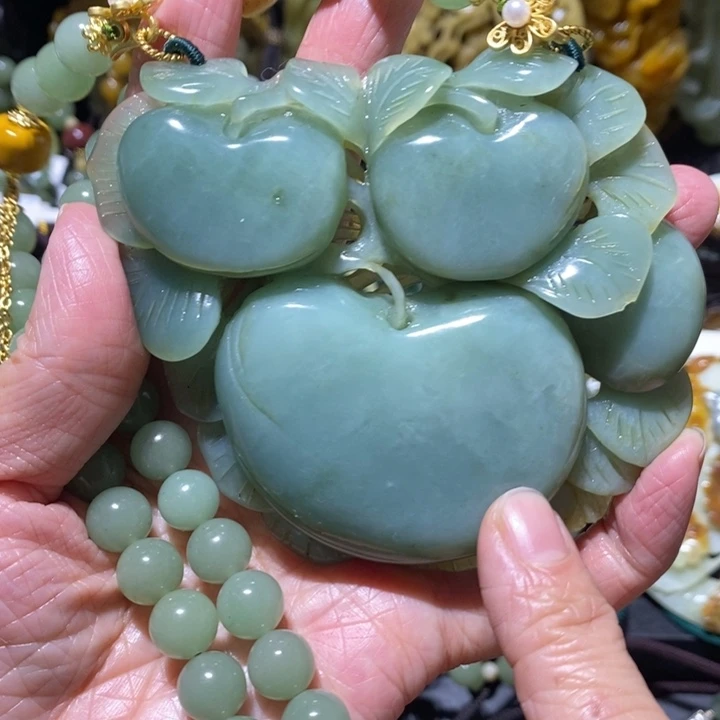 岫玉岫玉吊坠未镶嵌