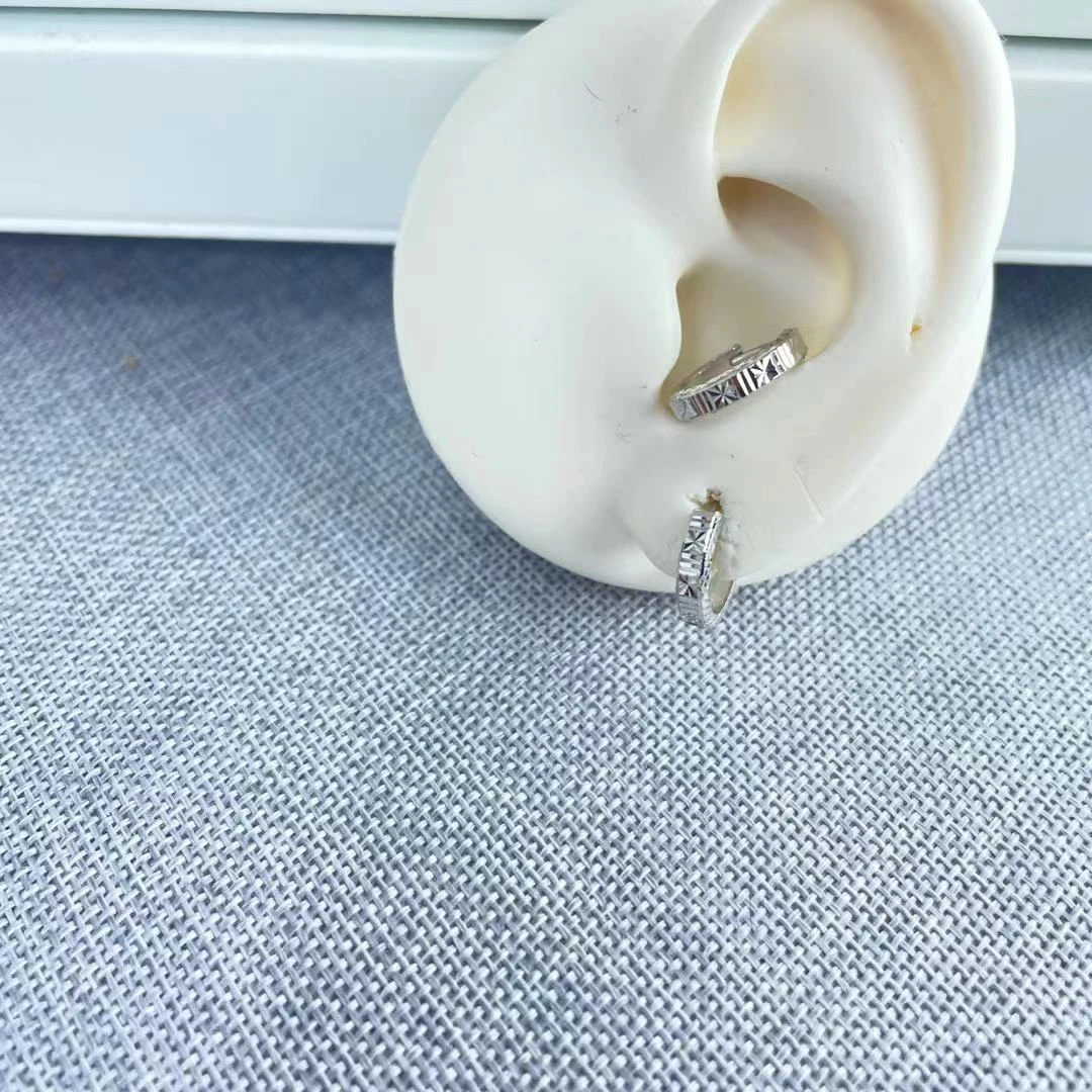 PT950 铂金耳饰 时尚耳扣 气质百搭 内径约10.7mm S 52504