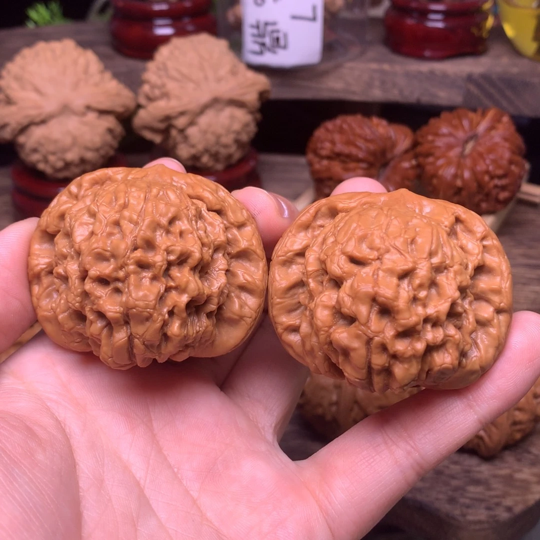 吊坠文玩核桃48龙鼎全品