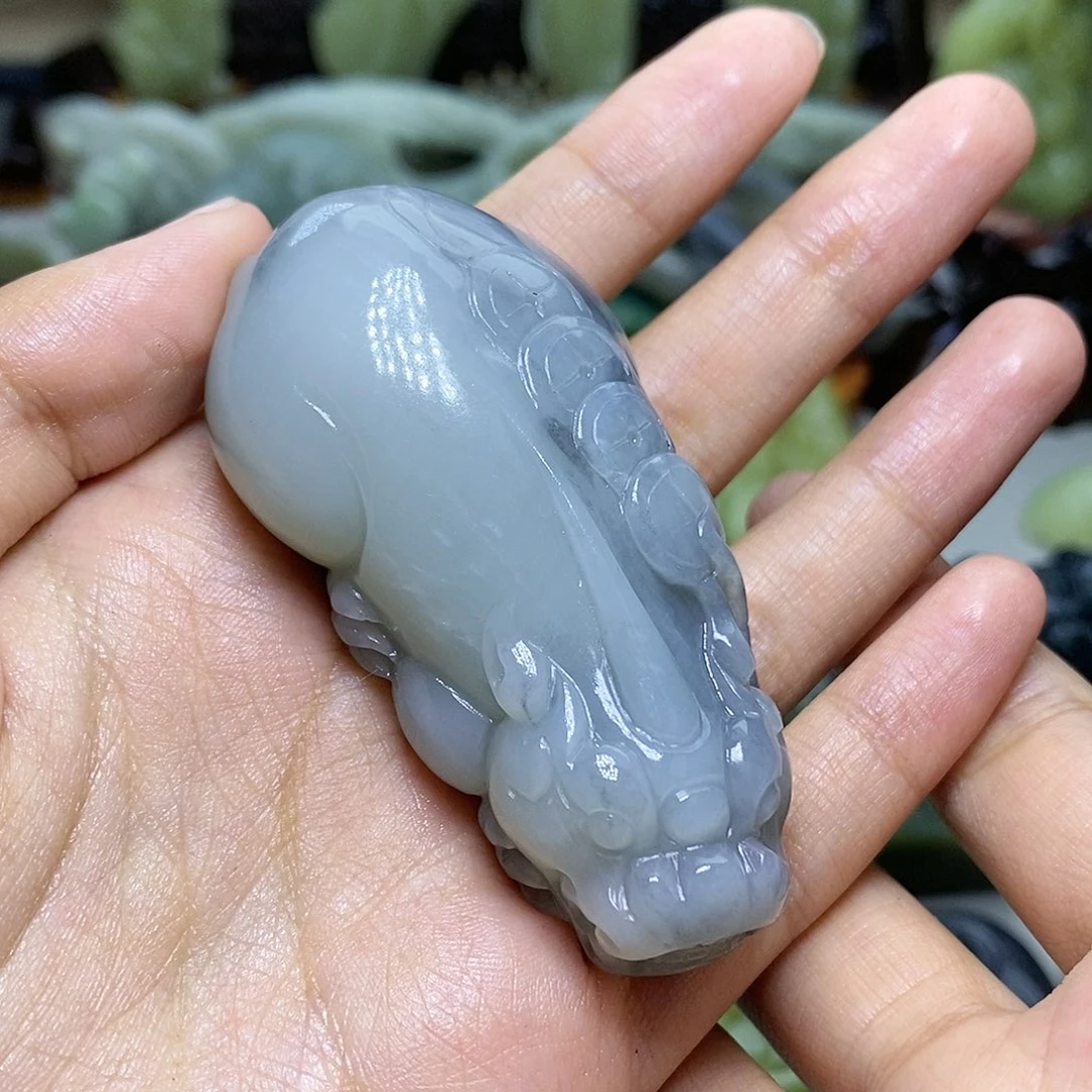 【闪购商品】和田玉未镶嵌颈饰笑*沨