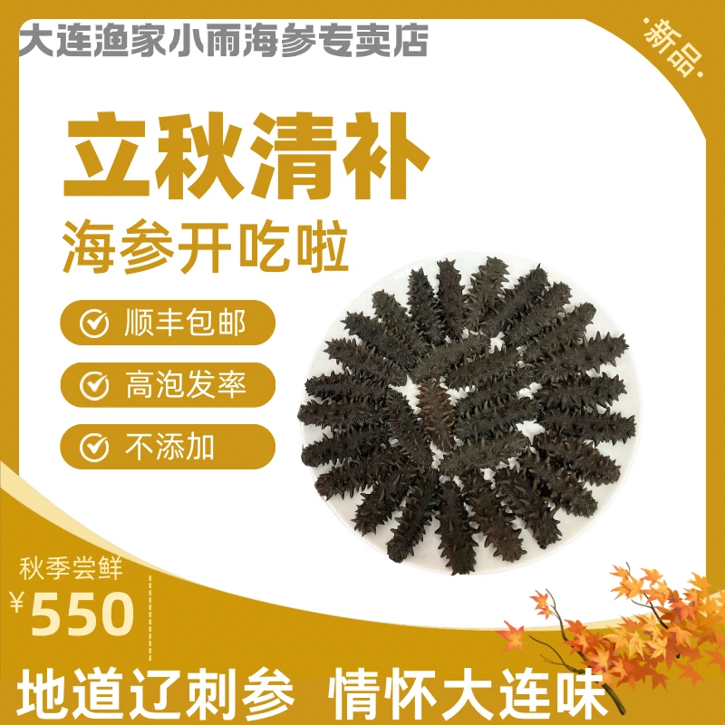 【顶火半干】25-35头深海高泡发拉缸盐海参 规格自选