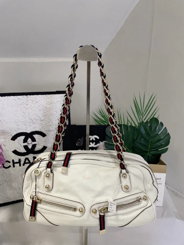 95新 GUCCI/古驰 兔兔奢/古驰单肩/241217003