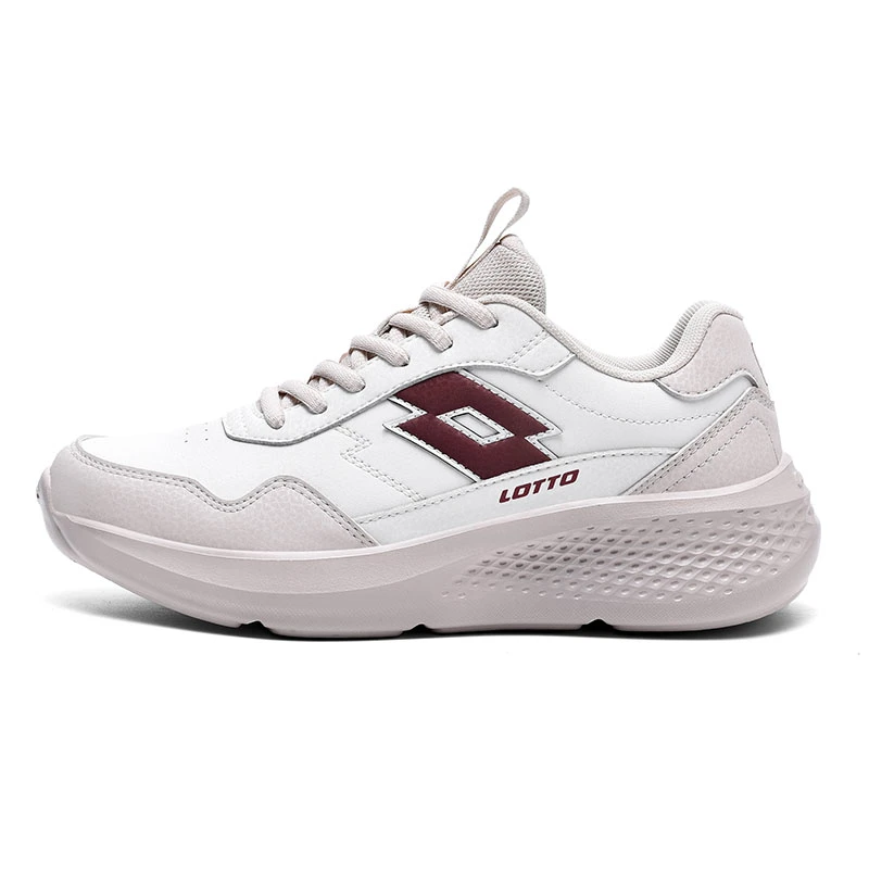LOTTO/乐途2025新春皮面情侣跑鞋舒适软底减震跑鞋8837