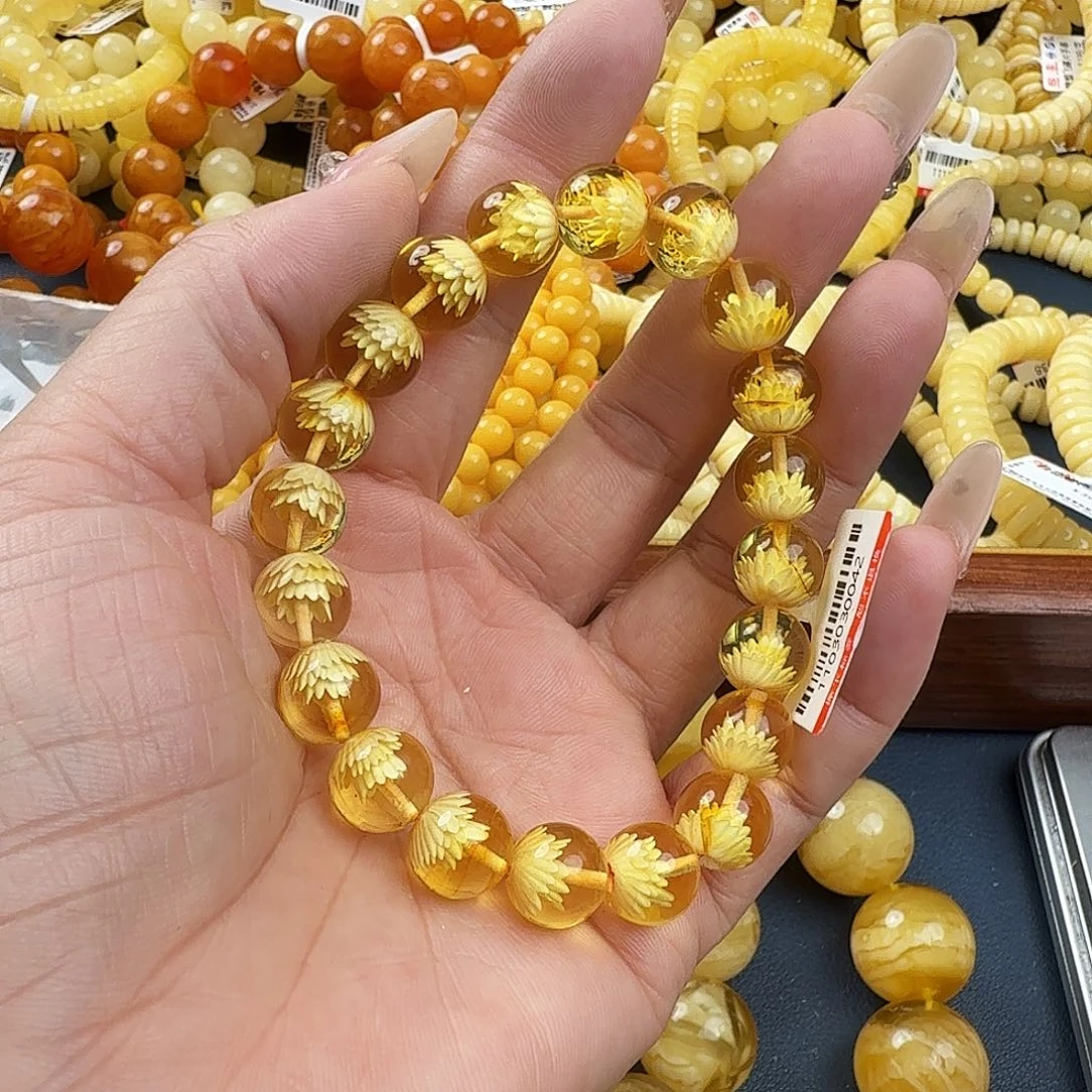 琥珀未镶嵌珠宝奇石