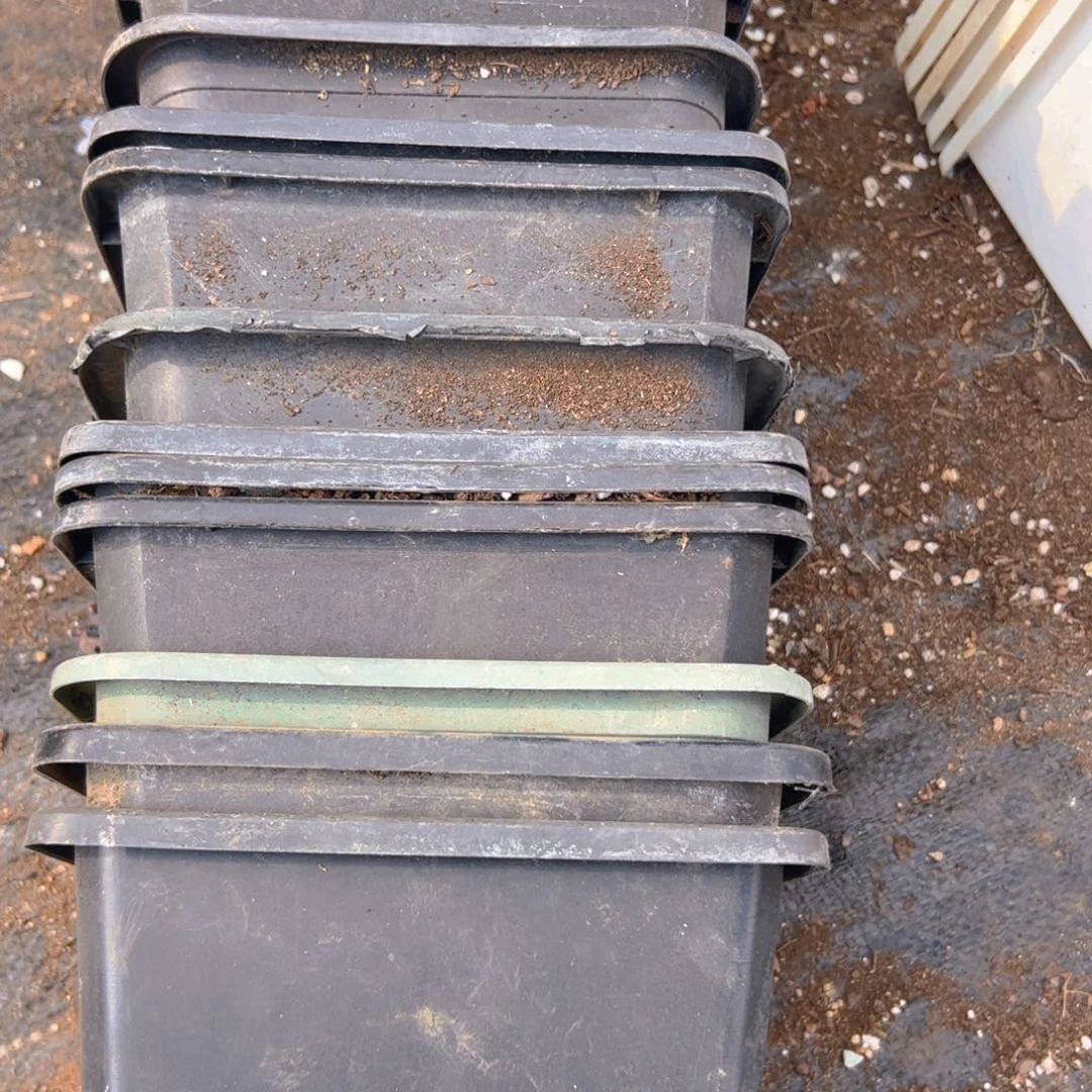 塑料180黑方17.5口径12高10个