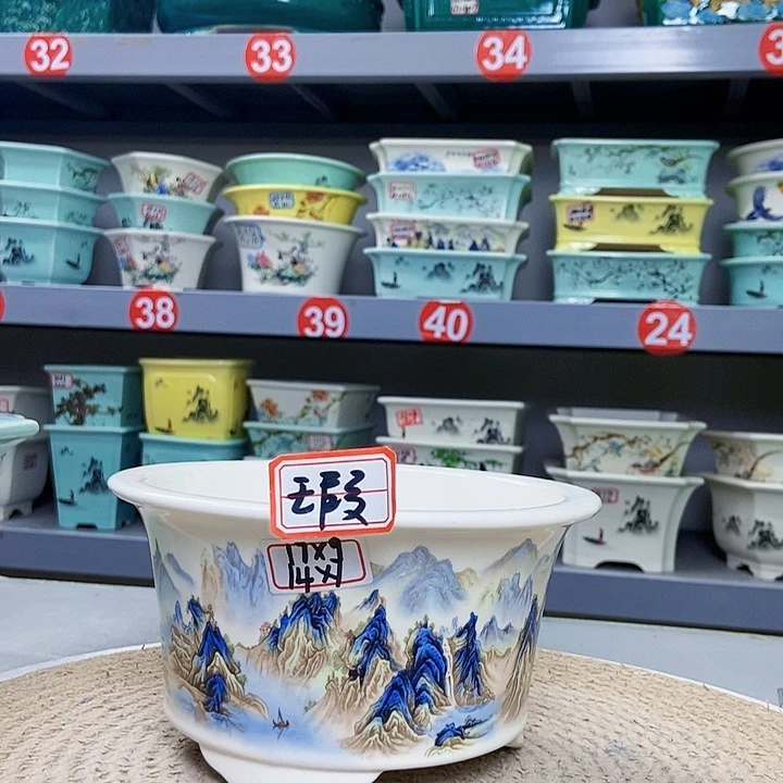 紫砂花瓶紫砂花盆