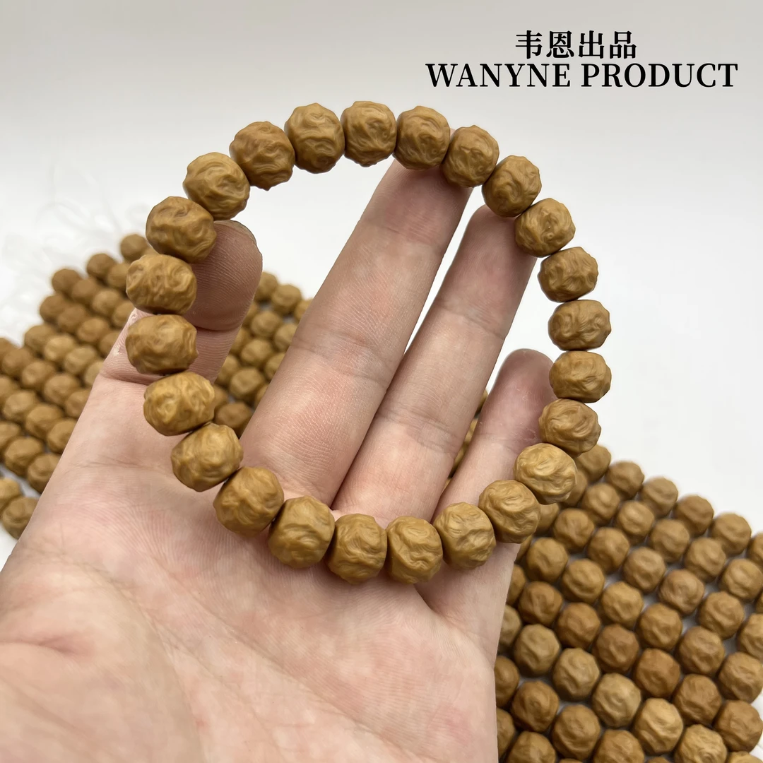 龙蛇之变 全品无瑕原皮原色手工雕刻修猴头核桃