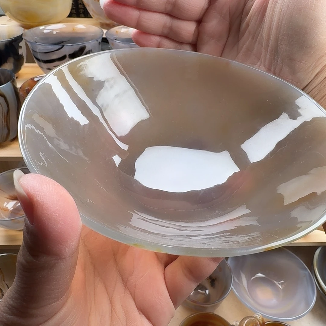 玛瑙/玉髓未镶嵌随型碗