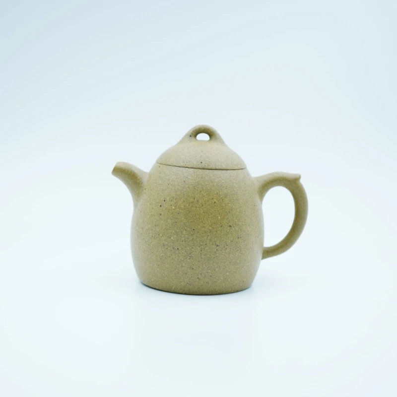 新华日报优选宜兴原矿手工紫砂壶XJ[秦权 青段 180CC]