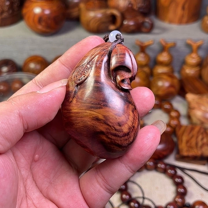 黄花梨/降香黄檀海南黄花梨油梨工艺品