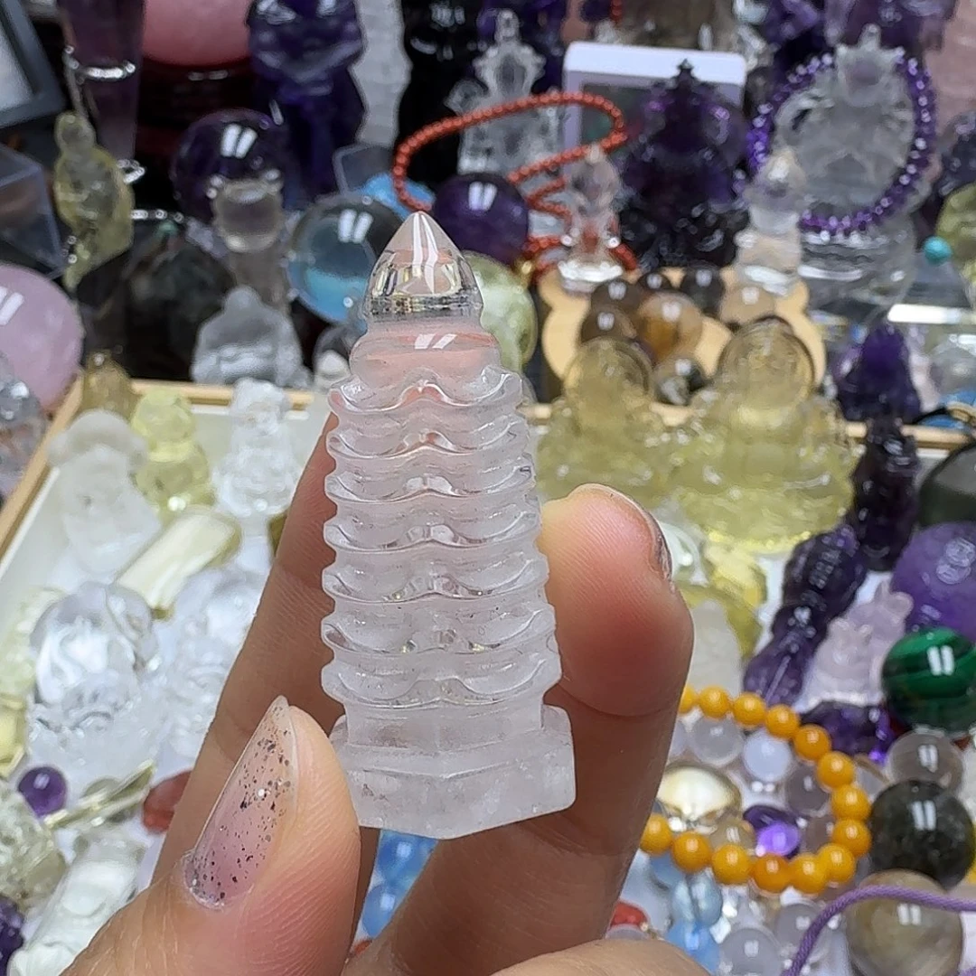 水晶未镶嵌摆件摆件