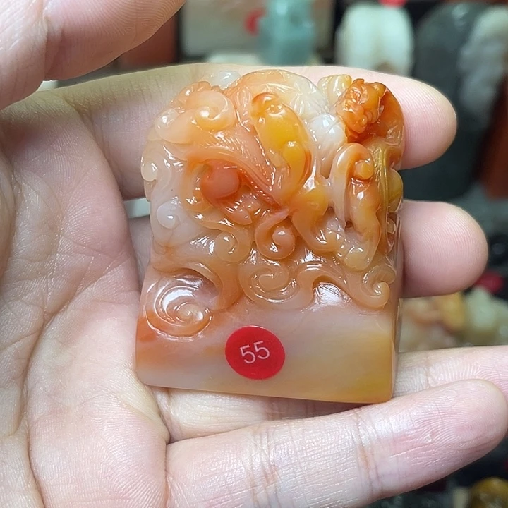 美***林老挝石老挝石印章