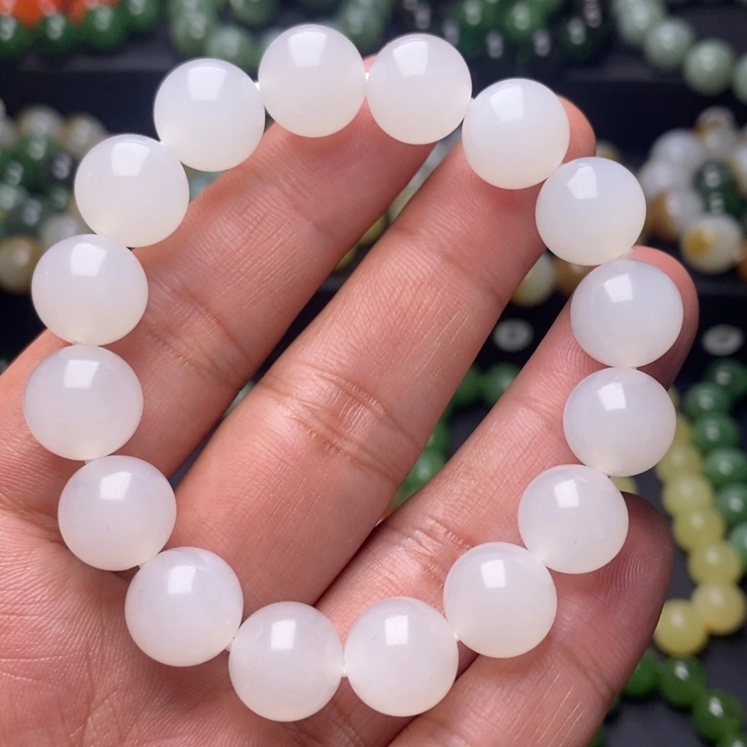 和田玉手串未镶嵌