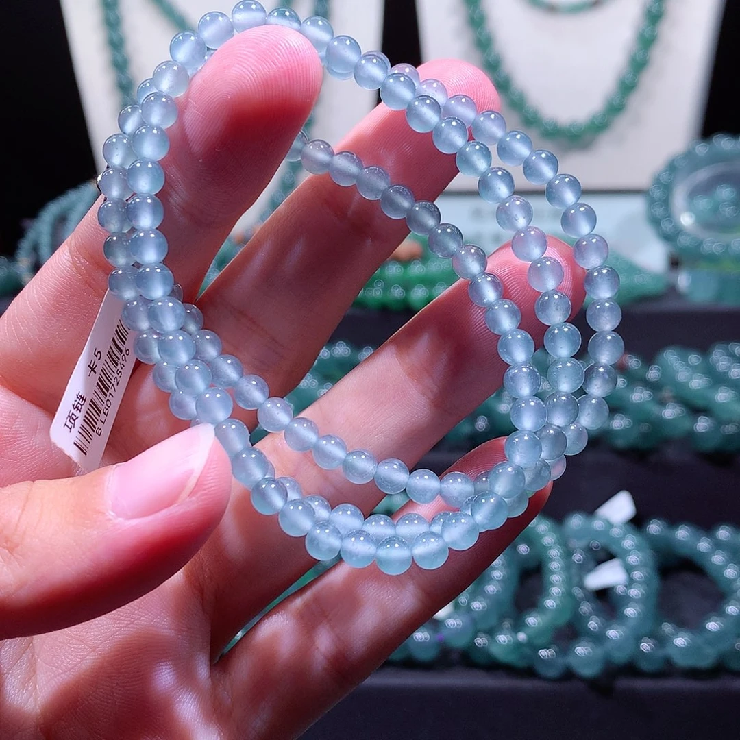 翡翠未镶嵌手链天然a货翡翠5