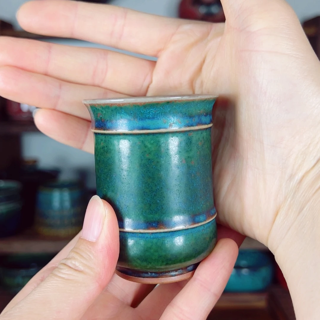摆件神后原产地原矿精品钧瓷茶器