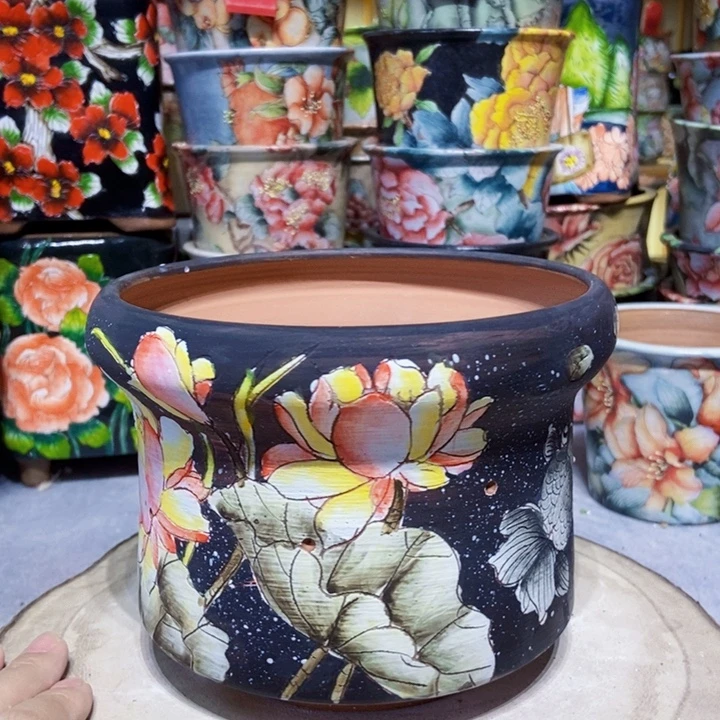 景德镇艺术手绘作品
