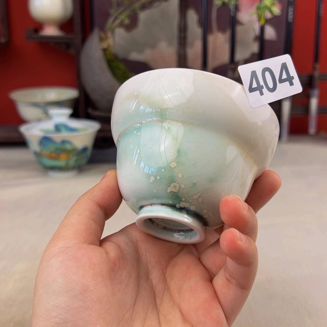 杯子纯手工柴烧主人杯