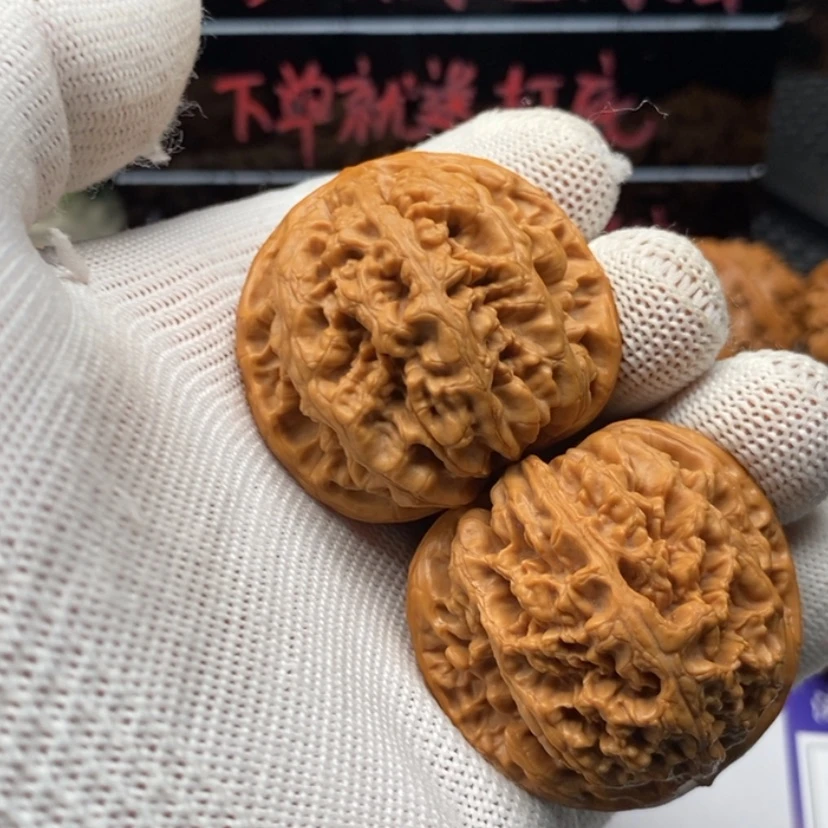 【闪购商品】文玩核桃把件仁**忧16粗筋