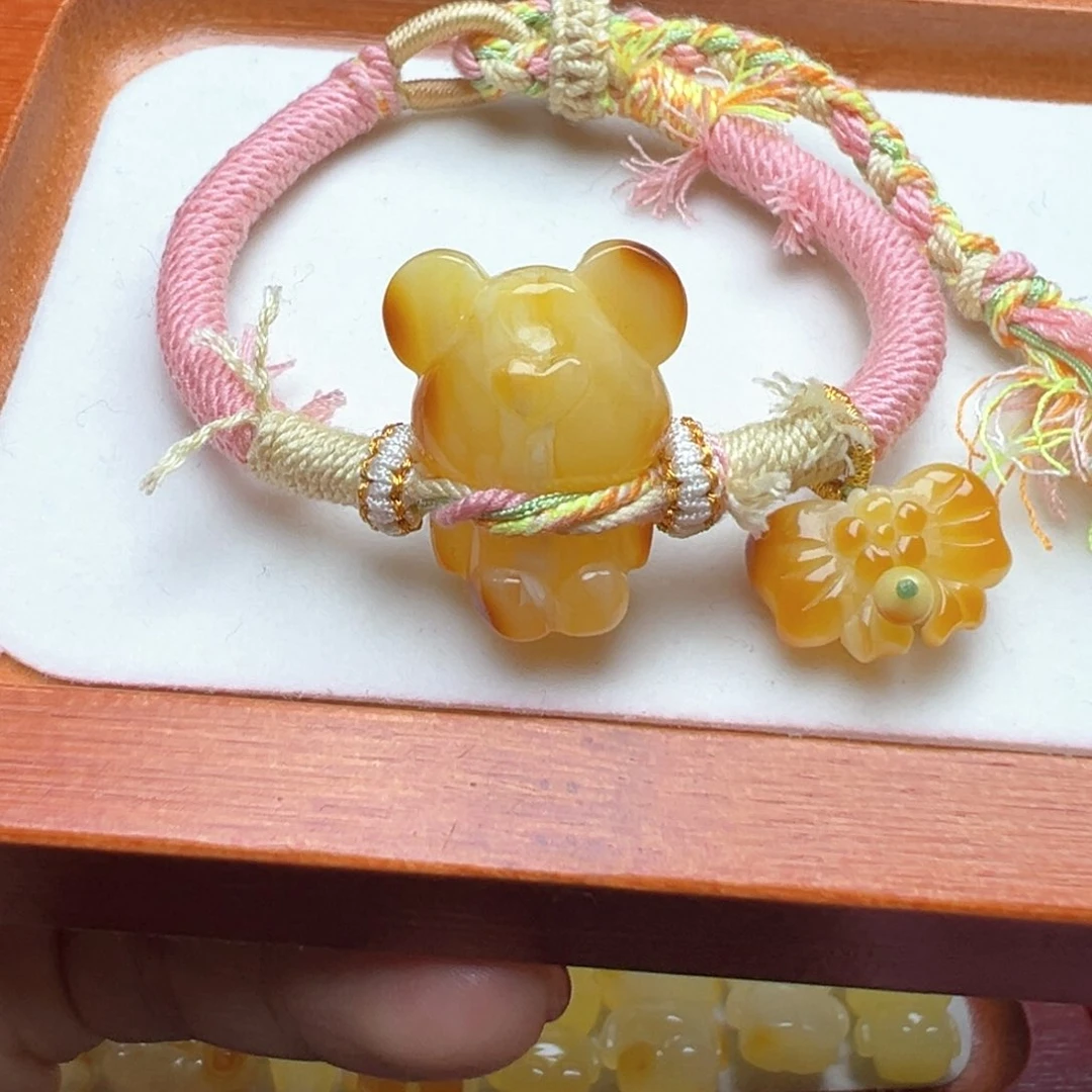 琥珀吊坠(不含链)未镶嵌