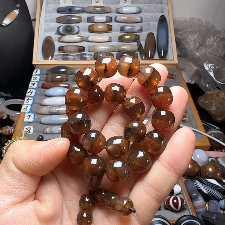 玛瑙/玉髓未镶嵌手串