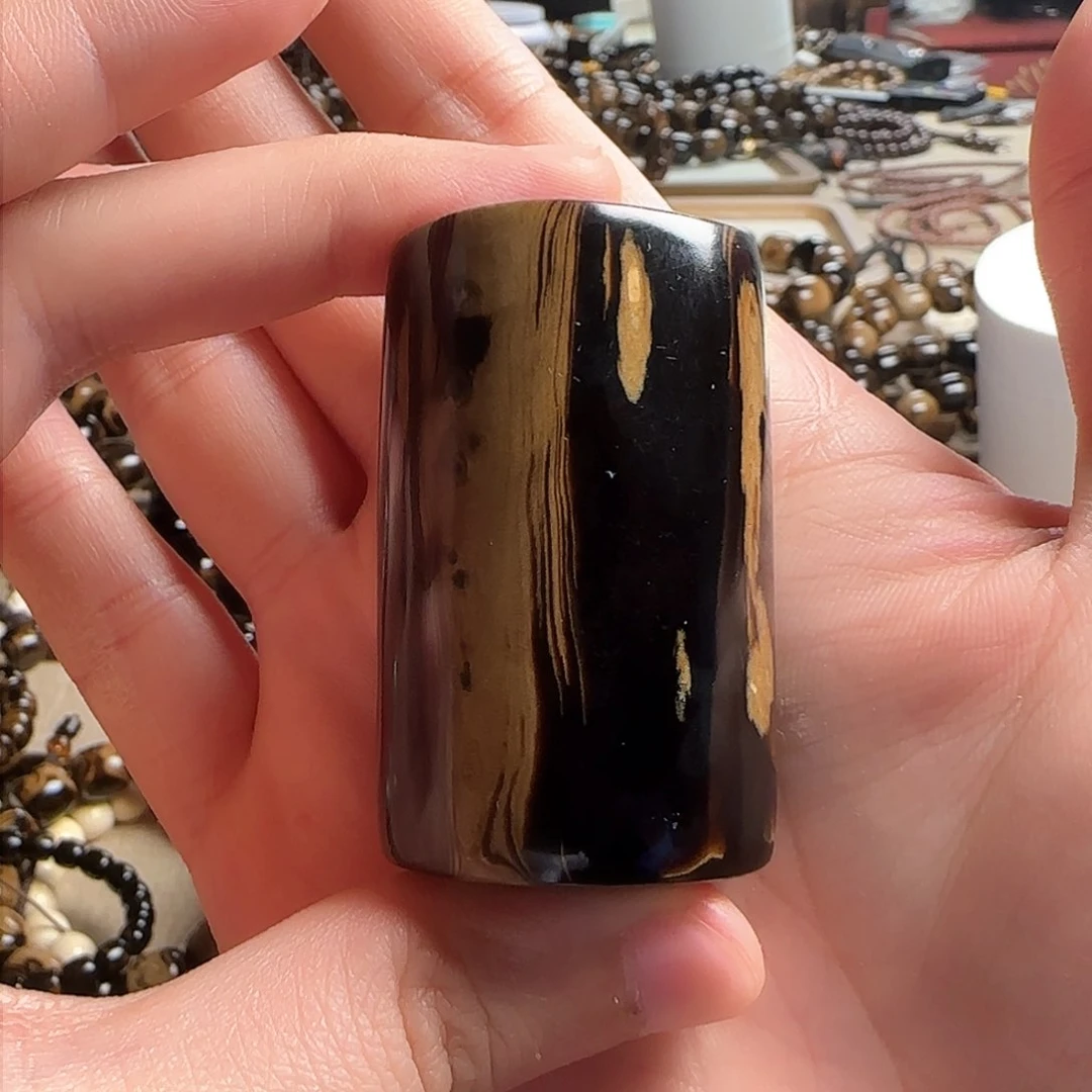 泥塑海柳手把件毕业全品